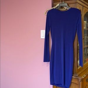NWOT Victoria’s Secret scoop back royal blue dress